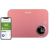 Sencor SKS 7074RD Smart 
kuhinjska vaga, FOOD aplikacija, Dine4Fit baza podataka, LCD zaslon, Pink SKS 7074RD | shoptok.hr