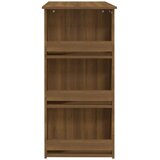 Barski stol sa stalkom smeđa boja hrasta 102x50x103,5 cm drveni | Shoptok.si