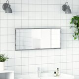  LED kupaonsko ogledalo sivo Sonoma 100x8,5x37 cm izrađeno drvo | shoptok.hr
