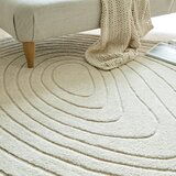 Flair Rugs kremno bela volnena preproga 200x290 cm puddle wool – | Shoptok.si