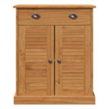 vidaXL Kupaonski ormar boja meda 68 x 34 x 80 cm Masivna borovina | shoptok.hr