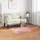  Tepih od umjetne ovčje kože TAFALLA Ružičasta 80 x 120 cm | shoptok.hr
