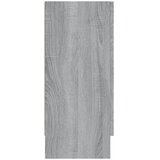  Vitrina boja sivog hrasta sonome 120 x 30,5 x 70 cm drvena | shoptok.hr