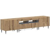  3-dijelni LED TV kabinet Hrast artisan Konstruirano drvo | shoptok.hr