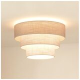 Brilagi plafonska svetiljka alaska luneta 1xE27/15W/230V prečnika 45 cm siva/krem | Eponuda.com