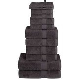  12-dijelni vrhunski set ručnika SOLUND antracit 600 gsm | shoptok.hr