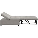 Krevet-sofa na razvlačenje Svijetlo siva 194 x 67 x 82 cm | shoptok.hr