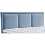 MID.YOU POSTELJA BOXSPRING 180 cm x 220 cm , tekstil modra | Shoptok.si