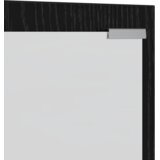 vidaXL Nadwyčajna obešalnik za plašče Črni hrast 100 x 10 x 100 cm | Shoptok.si
