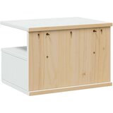  Nočna omarica HILL Bela 40 x 31 x 27 cm Masivna borovina, (5000209393) | Shoptok.si