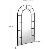 Kave Home Zidno ogledalo 88x165 cm Nediva – | shoptok.hr