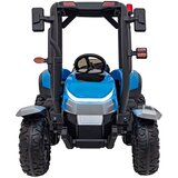  Dječji traktor na akumulator BLAST s prikolicom, plavi | shoptok.hr