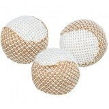 3 loptice od jute i plastike 5cm | ePonuda.com