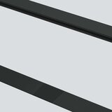  Klizna vrata s priborom crna 76 x 205 cm od ESG stakla - 5 vodoravnih šipki 76 x 205 cm (klizna vodilica od 183 cm) 1 | shoptok.hr