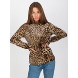 RUE PARIS Blouse-RP-BZ-8187-3.10-black-beige | Shoptok.si