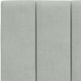  Krevet s madracem Hanko svjetlosivi 140x190 cm baršunasti | shoptok.hr