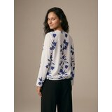 Sinsay Viskozna bluza s cvjetnim motivom | shoptok.hr