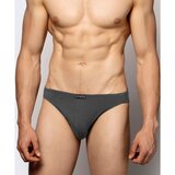 Atlantic 2-PACK Men's Briefs graphite/graphite Cene