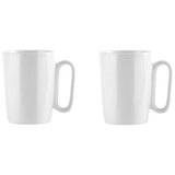 Vialli Design Bele lončene skodelice v kompletu 2 ks 250 ml Fuori – | Shoptok.si