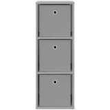  Strani šal s predalom Siva Sonoma 30,5 x 27 x 84,5 cm, (5000233748) | Shoptok.si