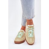 D.Franklin Suede Sports Shoes Sneakers Women Lime | Shoptok.si