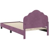  za djecu s uzglavljem Ljubičasta 80 x 200 cm Baršun | shoptok.hr
