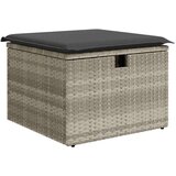 vidaXL 8-dijelni set vrtnih sofa od poliratana s jastucima svjetlosivi | shoptok.hr