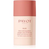 Payot Nue Stick Démaquillant Visage, Yeux et Lèvres balzam za odstranjevanje ličil z vsebnostjo olja v paličici 50 g | Shoptok.si