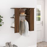vidaXL Omarica za predsobo rjav hrast 97,5x37x99 cm inženirski les Cene