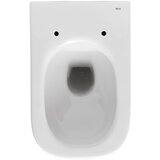 Roca The Gap Zidna WC školjka bez ruba (Bijele boje, Bez daske za WC) | shoptok.hr