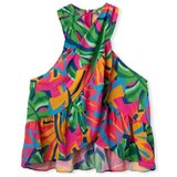 Compania Fantastica Topi & Bluze COMPAÑIA FANTÁSTICA Top 43100 - Flowers 3 Večbarvna | Shoptok.si
