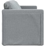  Podni kauč na razvlačenje 2-u-1 svjetlosivi 112x174x55cm baršun | Eponuda.com
