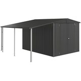 BIOHORT Europa Bočna nadstrešnica (D x Š: 3 x 1,5 m, Čelik, Metalik tamnosivo) | shoptok.hr