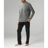 Atlantic Men's pajamas - gray/black Cene