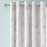 Catherine Lansfield Rožnate otroške zavese v kompletu 2 ks 168x183 cm Bunny Tails Ditsy Flowers – | Shoptok.si