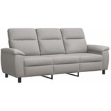  Set sofe 3 pcs Oblačnosiva Tkanina - Siva tkanina oblak 1-sjedalna + 2-sjedalna (140 cm) + 3-sjedalna | shoptok.hr