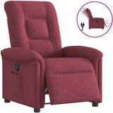  Električni naslanjač vinsko rdeče blago, (21824833) | Shoptok.si