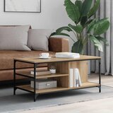  Kava Stol Umjetnički hrast 100 x 50 x 45 cm Konstruirano drvo | shoptok.hr