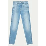 Guess Jeans hlače J3YA16 D4CA0 Modra Skinny Fit