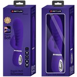 Pretty Love Prescott Red Super Soft Silicone Dual Vibrator Purple | shoptok.hr