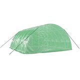  Plastenik s čeličnim okvirom zeleni 36 m² 6 x 6 x 2,85 m | shoptok.hr