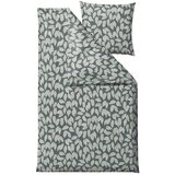 Södahl zelena posteljina pamuka Saten Benjamina, 140 x 220 cm | shoptok.hr