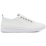 Shelvt Openwork white women's sneakers | shoptok.hr