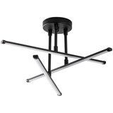 Opviq lights črna led stropna svetilka 26x51 cm ledflower – | Shoptok.si
