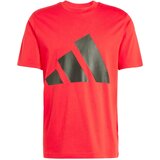 Adidas Funkcionalna majica ognjeno rdeča / črna Cene