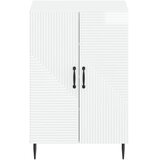  Ormar za cipele HAARLEM 59 5 x 39 5 x 89 5 cm Konstruirano drvo - Bijela visokog sjaja | shoptok.hr