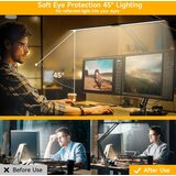 SKYLEO LED namizna svetilka za domačo pisarno, ultra svetla 2400LM svetilka z daljinskim upravljanjem | Shoptok.si