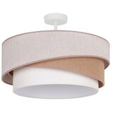  duolla - plafonski luster kobo 1xE27/15W/230V prečnik 45 cm bež/braon/bela | Eponuda.com
