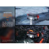 Fenix HM62TMGM - LED prigušiva punjiva čelna lampa LED/USB IP68 1200 lm 280 h | Eponuda.com
