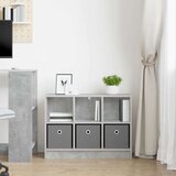 Strani šal s predalom Betonsko siva 73,5 x 22,5 x 53,5 cm, (5000233783) | Shoptok.si
